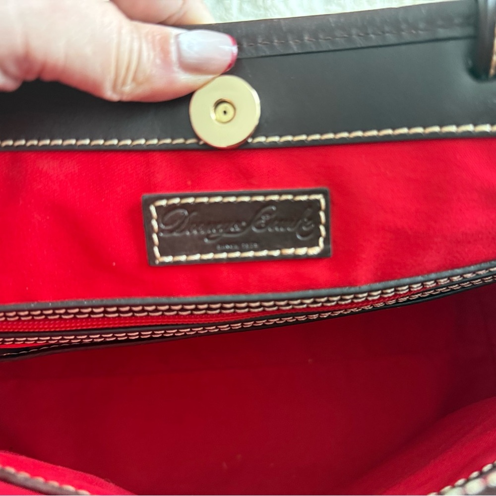 Dooney & Bourke Plum Croc Embossed Tote - Picture 8 of 8